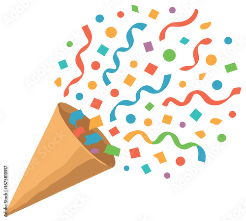 Celebration and party 3d icon set. featuring confetti, balloons, cake, gifts, fireworks, and hats