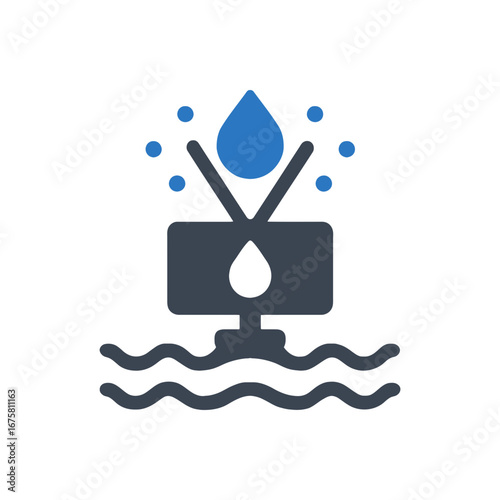 Water Filter Purification Icon
