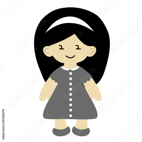 girl cute illustration