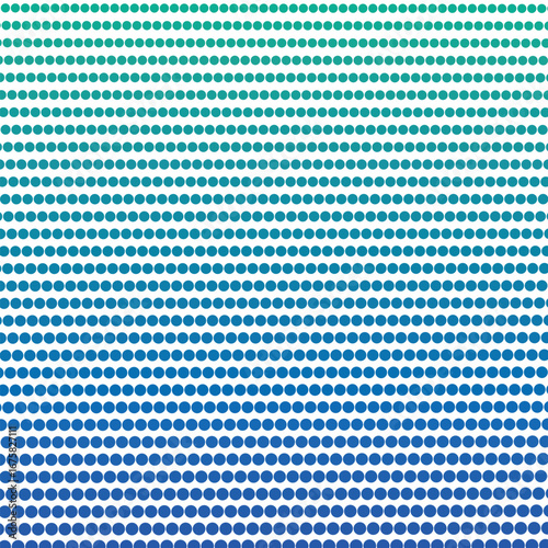 Blue Green Polkadot Halftone Abstract Background Vector Design with Modern Dotted Pattern