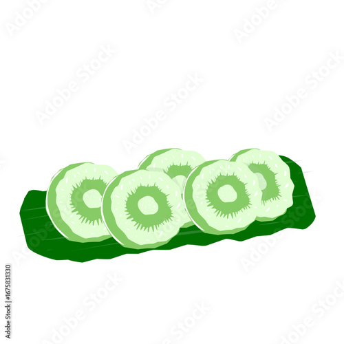 green onion slices