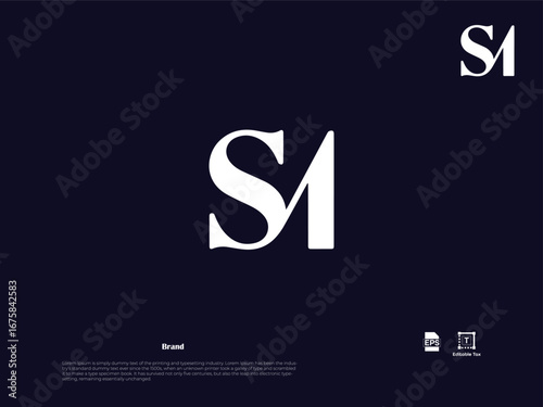 Modern minimalistic logo design 