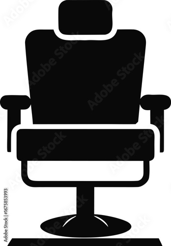Barbershop or Salon Chair Icon