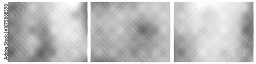 Abstract Halftone Pattern with Circular Elements on White Background texture