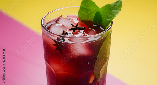 Refreshing Sorrel Beverage with Caribbean Flavors