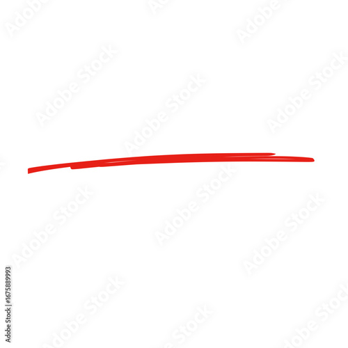 Underline Red Brush
