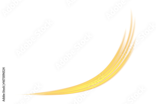 Free Download Luminous orange lines of speed. Light glowing effect. Abstract motion lines. Light trail wave, fire path trace line, car lights, optic fiber and incandescence curve twirl - GFXLoad