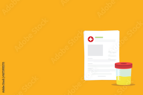 Laboratory analysis of urine	