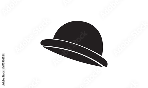 A felt cowboy hat, isolated on a white background, is a stylish western accessory