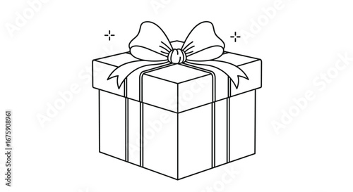 Exquisite gift box design with elegant ribbon and bow offering a beautiful presentation for special occasions and celebrations