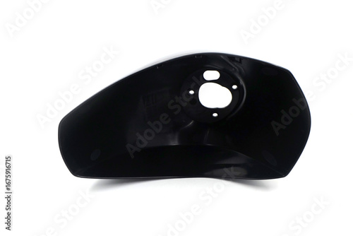 Tableau sur toile scooter front wheel fender isolated on white background