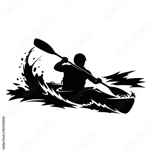 vector illustration of a racing