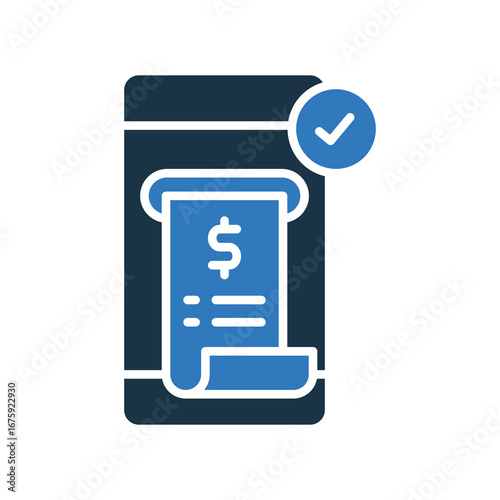 Billing mixed color icon