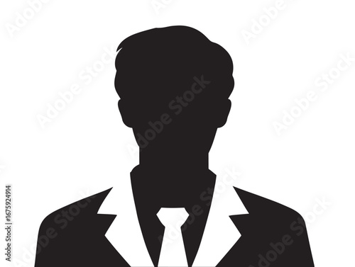 Dedicated doctor service silhouette vector illustration artwork