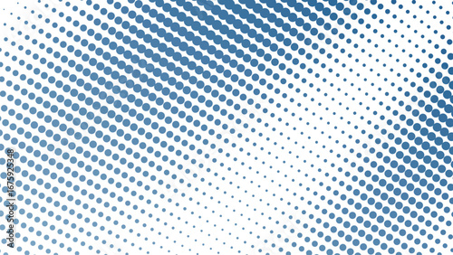 Steel Blue Halftone Abstract Background with Modern Gradient Dots and Stylish Geometric Texture Design