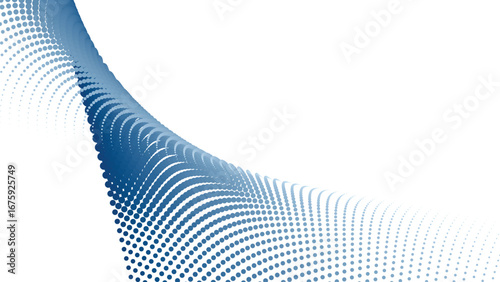 Steel Blue Halftone Abstract Background with Modern Gradient Dots and Stylish Geometric Texture Design