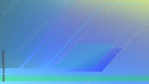 Abstract Geometric Gradient Overlay Background