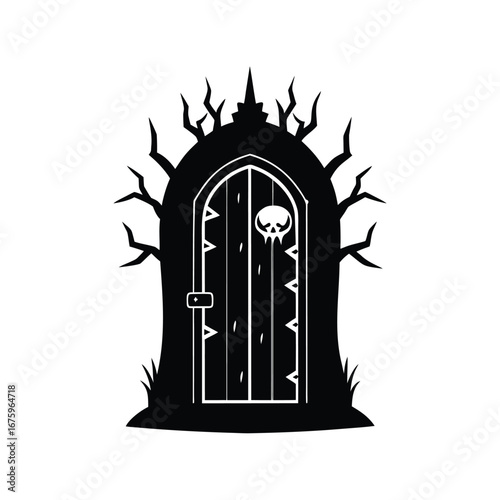 old church door