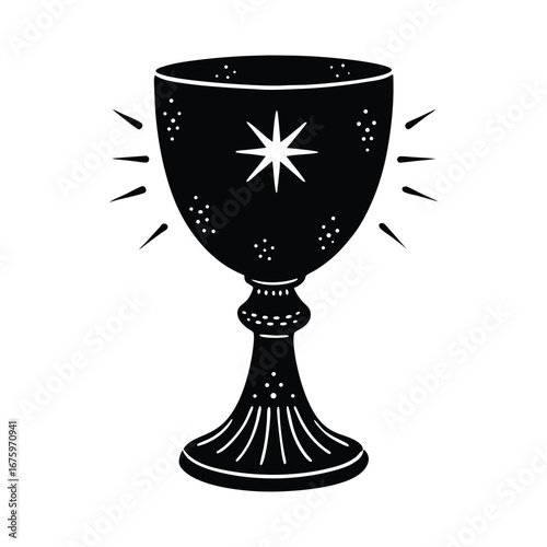 trophy cup isolated