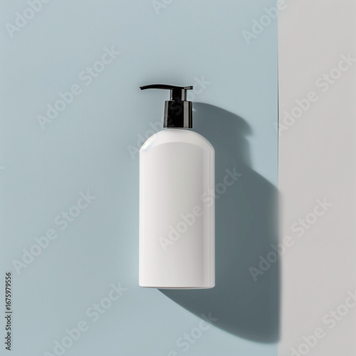 white spray cosmetic bottle, plane bottle, packaging for brands