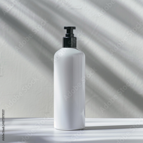white cosmetic container
