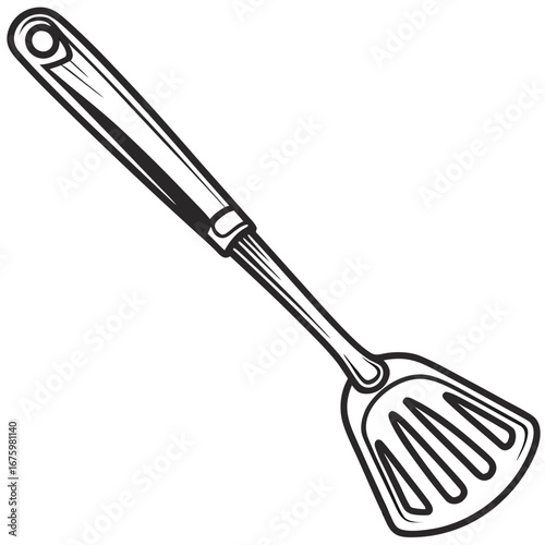 stainless steel spatula