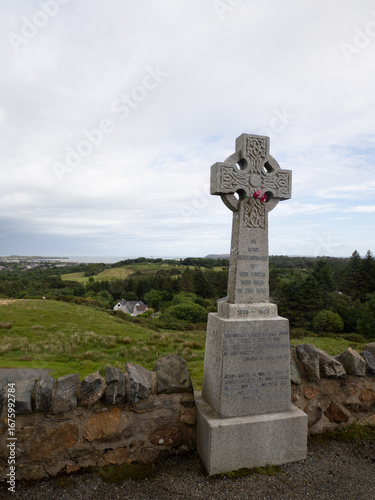 Memorial Carragh Cuimhne Cogaidh, en Lewis & Harris, Islas Hébridas, Escocia