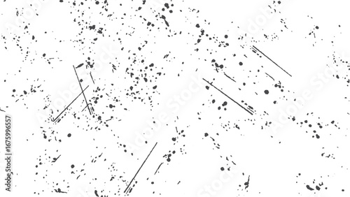 Overlay illustration over any design to create grungy vintage effect and depth. black grunge texture background. 