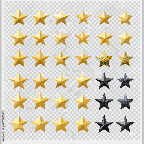 Collection of 3D Stars