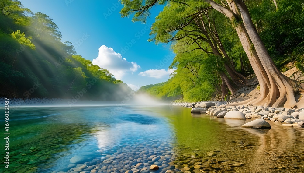 Fototapeta premium waterfall in thailand