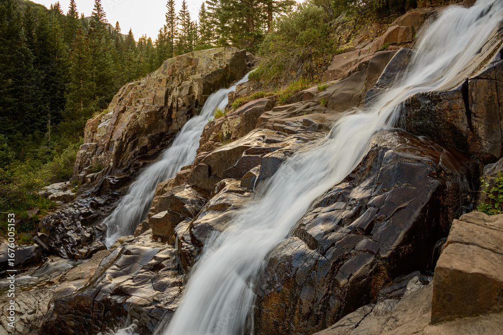 Obraz premium waterfall in the forest