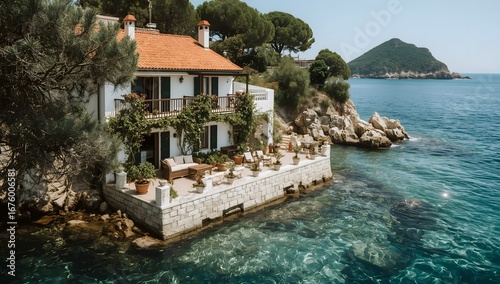 Picturesque Mediterranean house by the sea