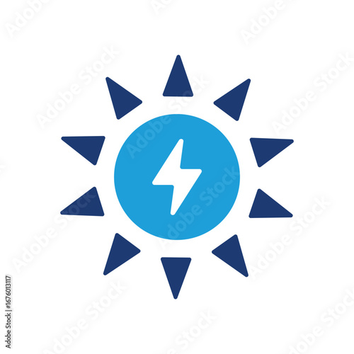 Solar power icon