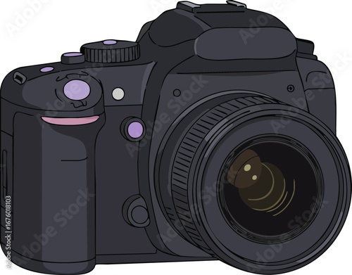 DSLR camera professional photography equipment digital