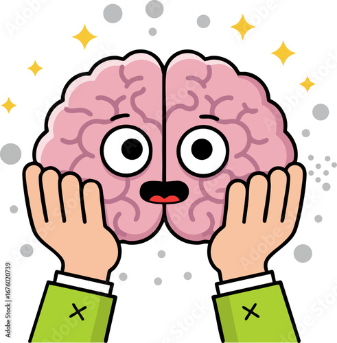 Brain Health and Cognitive Function with Surprised Mind