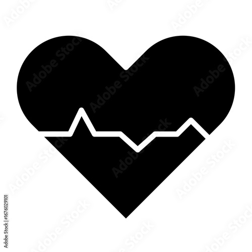 Heart Rate Vector Icon