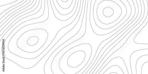 Seamless abstract geographic map pattern with white topographic lines, stylized mountain relief, showing contour heights, elevations, and textured black paper background.