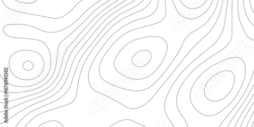 Black seamless topographic pattern featuring detailed white contour lines, stylized mountain elevations, geographic map relief, and subtle textured paper design.