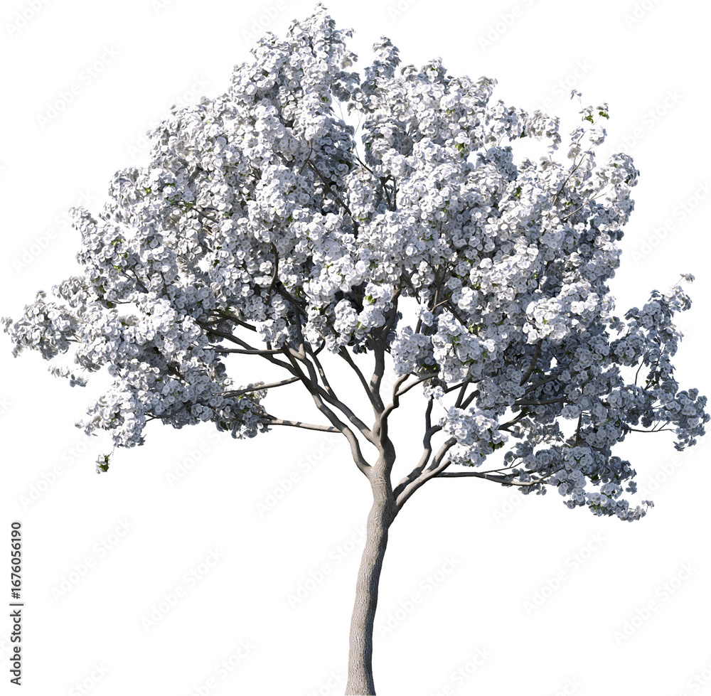 Fototapeta premium Transparent tree, nature, winter, branch, white, silhouette, isolated, snow, sky, black, bare, season, cold, forest, landscape, plant, dead, single, branches, vector, blue, trees, christmas