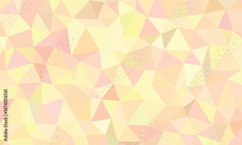 Soft Pastel Abstract Geometric Background Pattern with Triangles