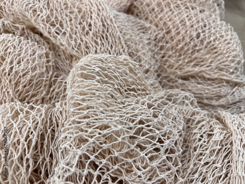 rolls and pieces of clothing