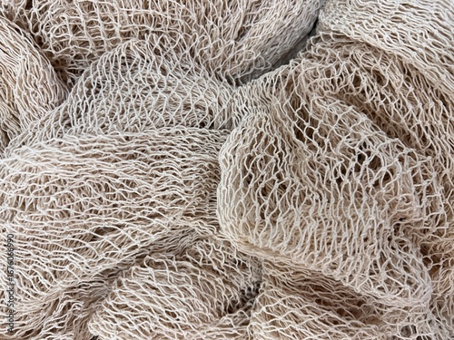 rolls and pieces of clothing