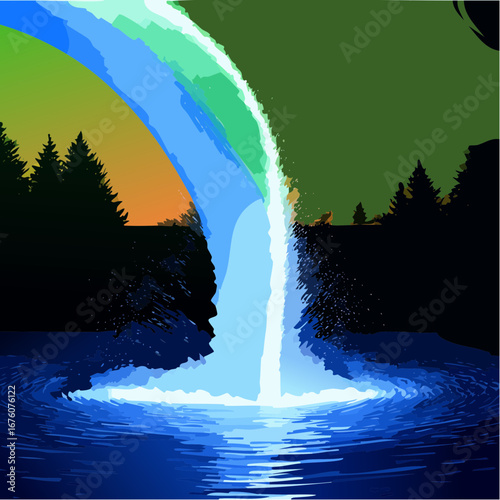 Wasser spritzt