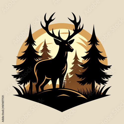 deer in the forest