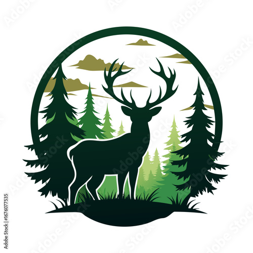 deer in the forest