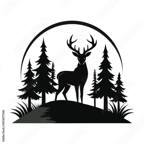 deer in the forest