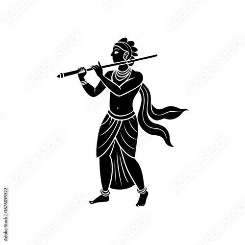 a single  unbroken line vector art that elegantly 