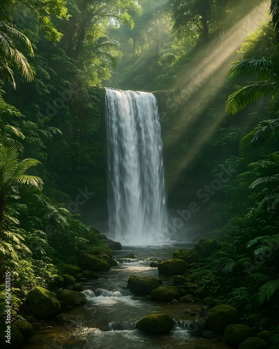 waterfall in the forest
