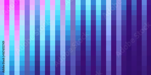 Futuristic neon gradient pattern with vertical glowing lines blending smooth and radiant colors. Minimalistic abstract dark background perfect for creative digital tech designs. Eps10