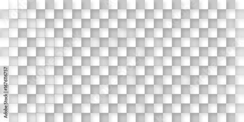 White and grey abstract background, white background design vector.  Seamless volumetric geometric pattern. Modern seamless pattern. Vector background can be used in cover design, book design, 